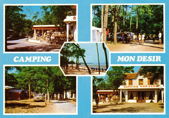 Affiche camping désir