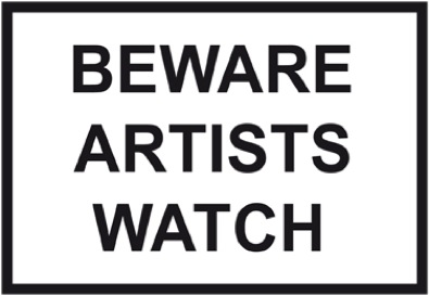 Beware artists