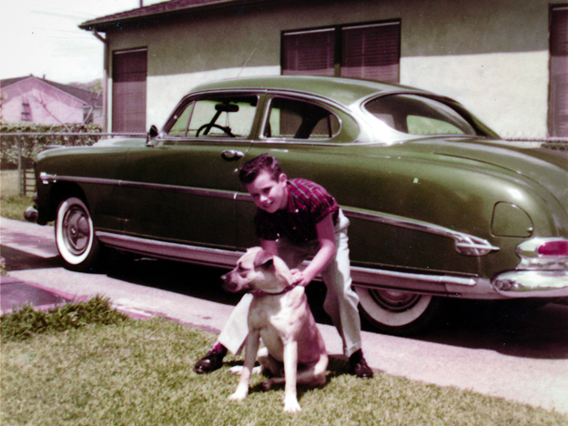 ere's my great uncle Paul at my great grandparents house in East LA. The photo was taken in May, 1957fb